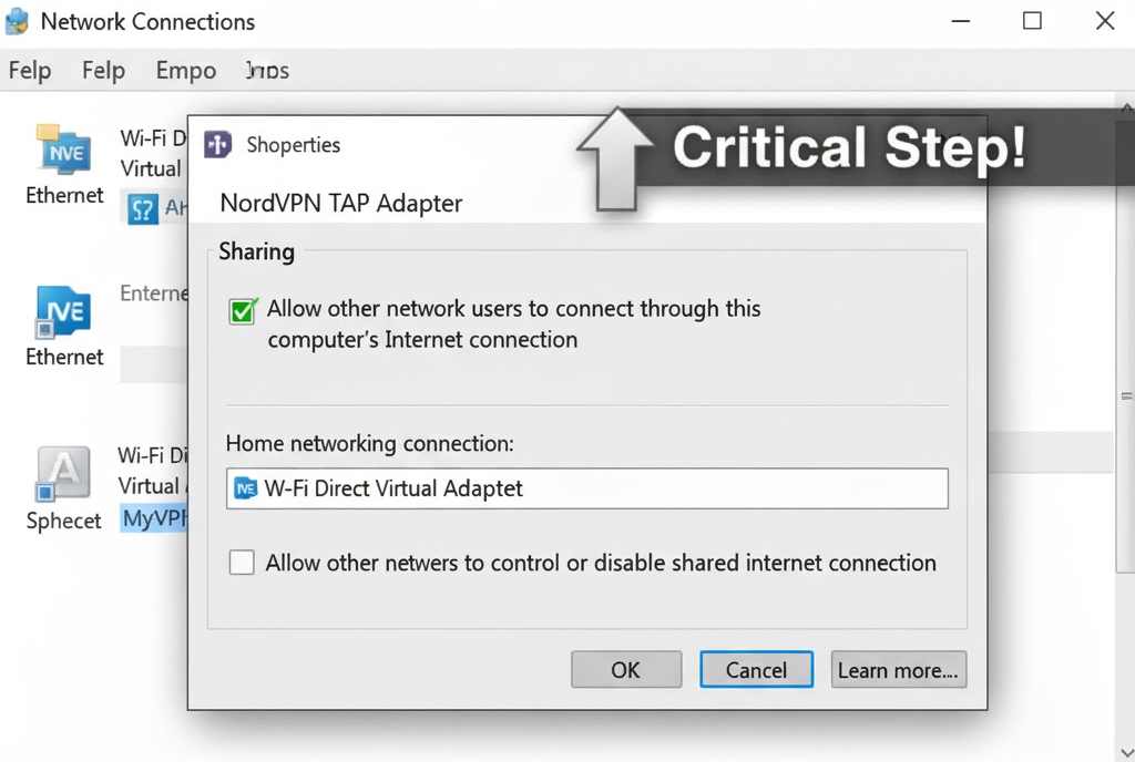 Connect to Your VPN on Windows 10