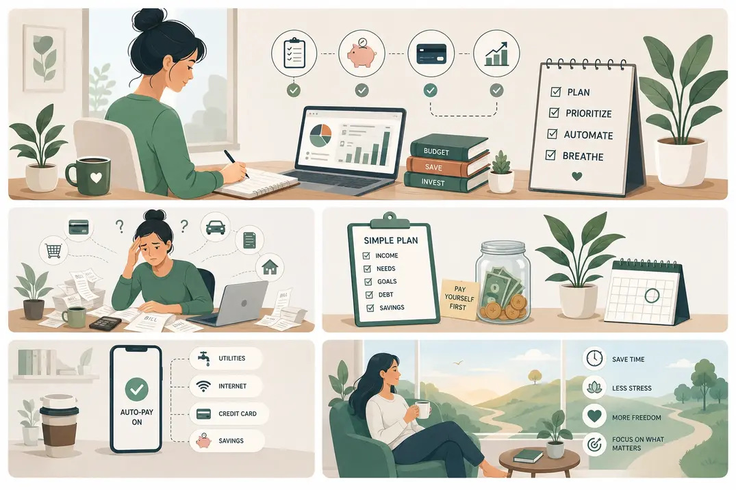 How to Simplify Your Finances When Life Gets Busy