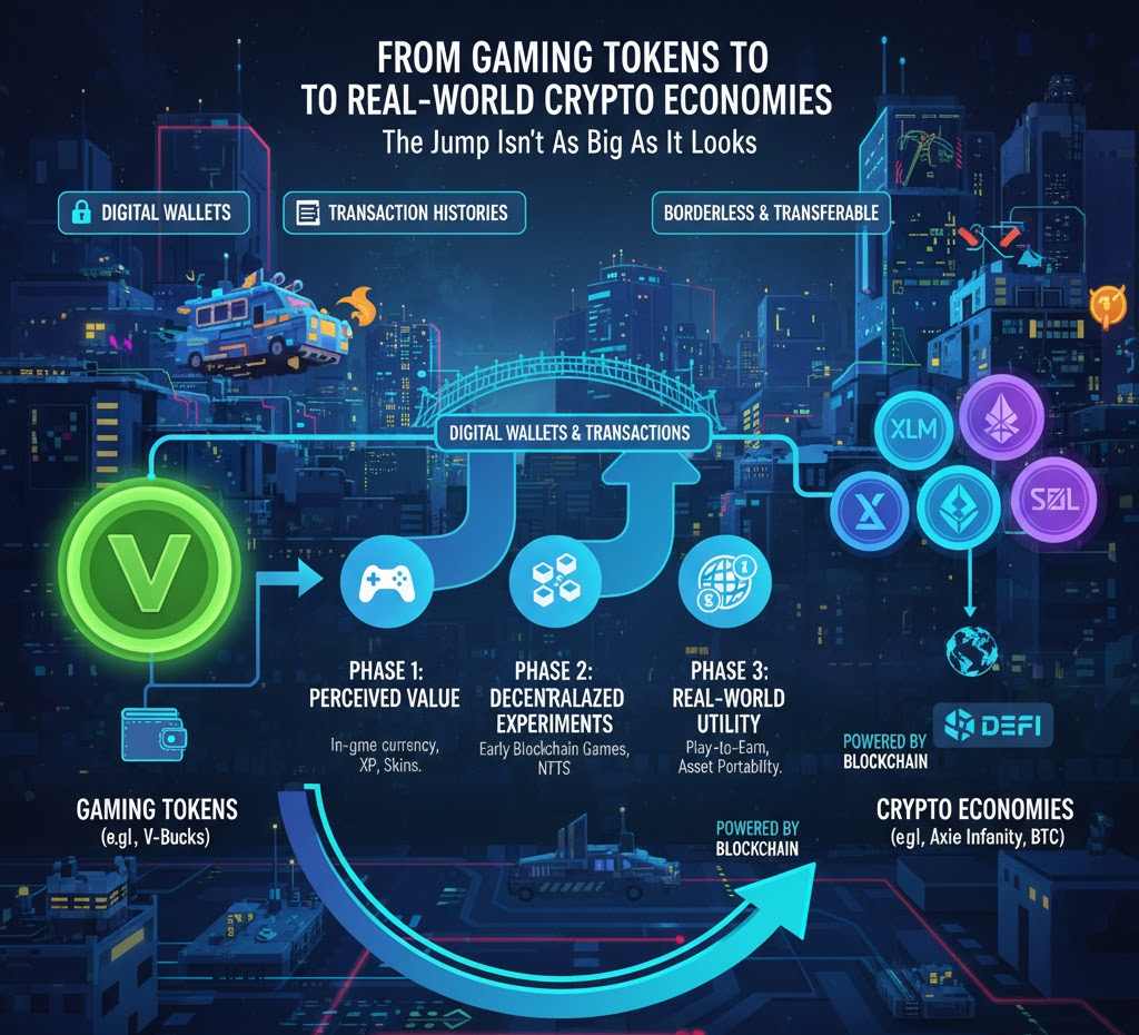 From Gaming Tokens to Real-World Crypto Economies