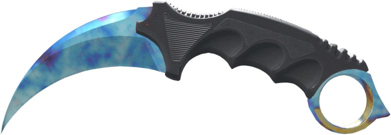 Karambit Blue Gem