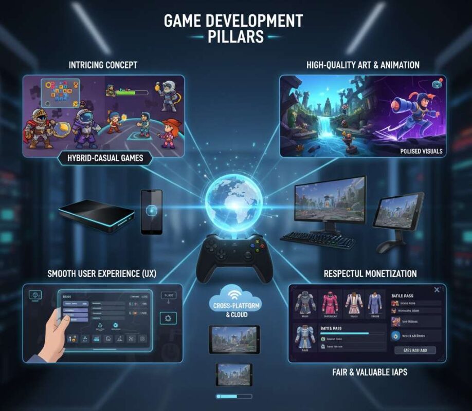 Key Pillars of Successful Mobile Game Development