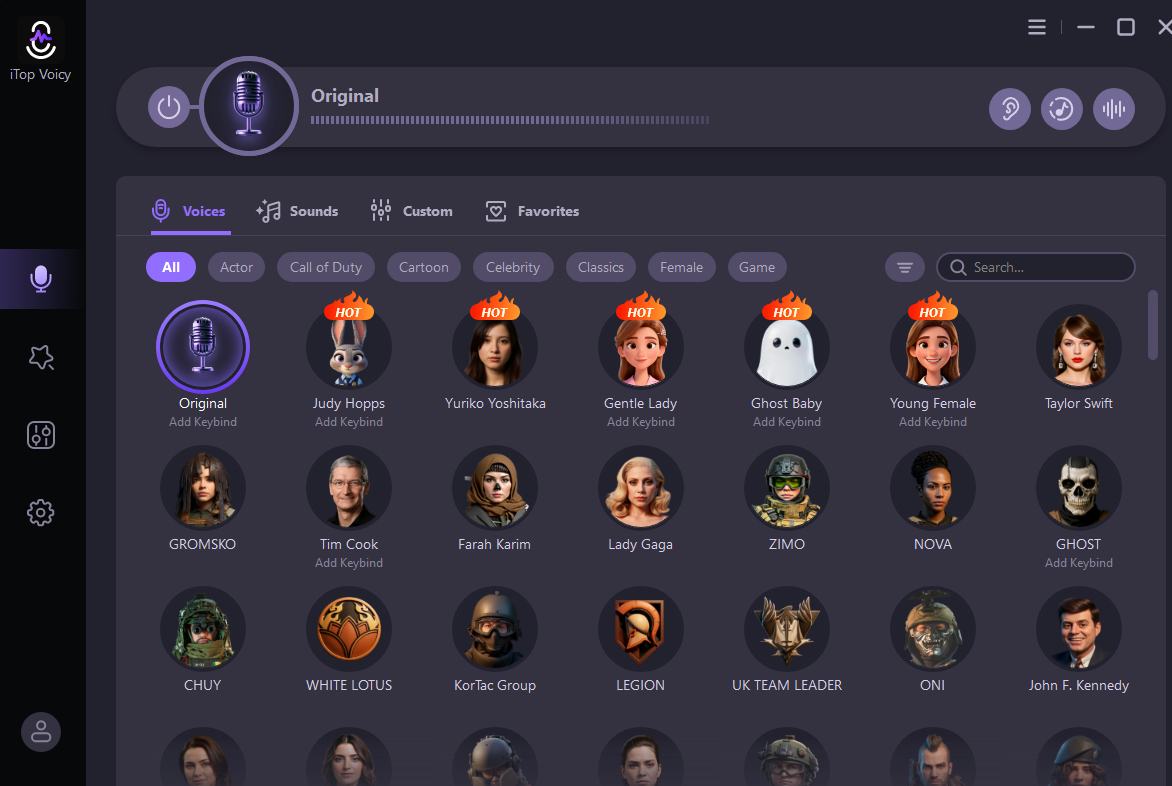 Choose the Voice Style You Want
