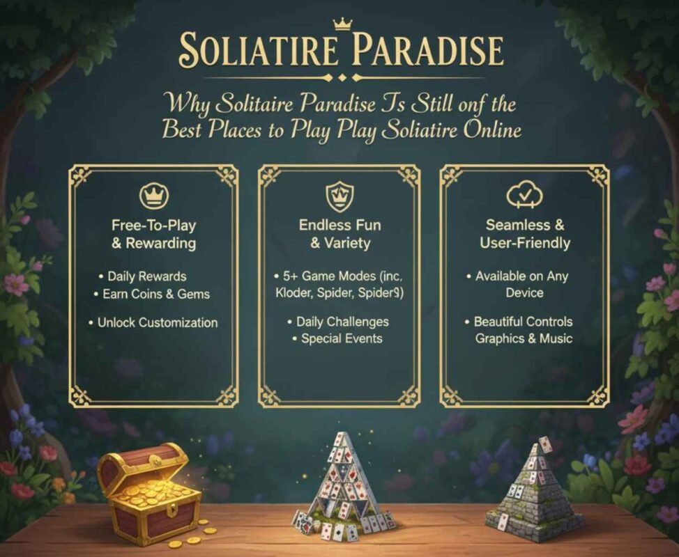 Why Solitaire Paradise Is Still One of the Best Places to Play Solitaire Online