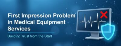 First Impression Problem in Medical Equipment Services