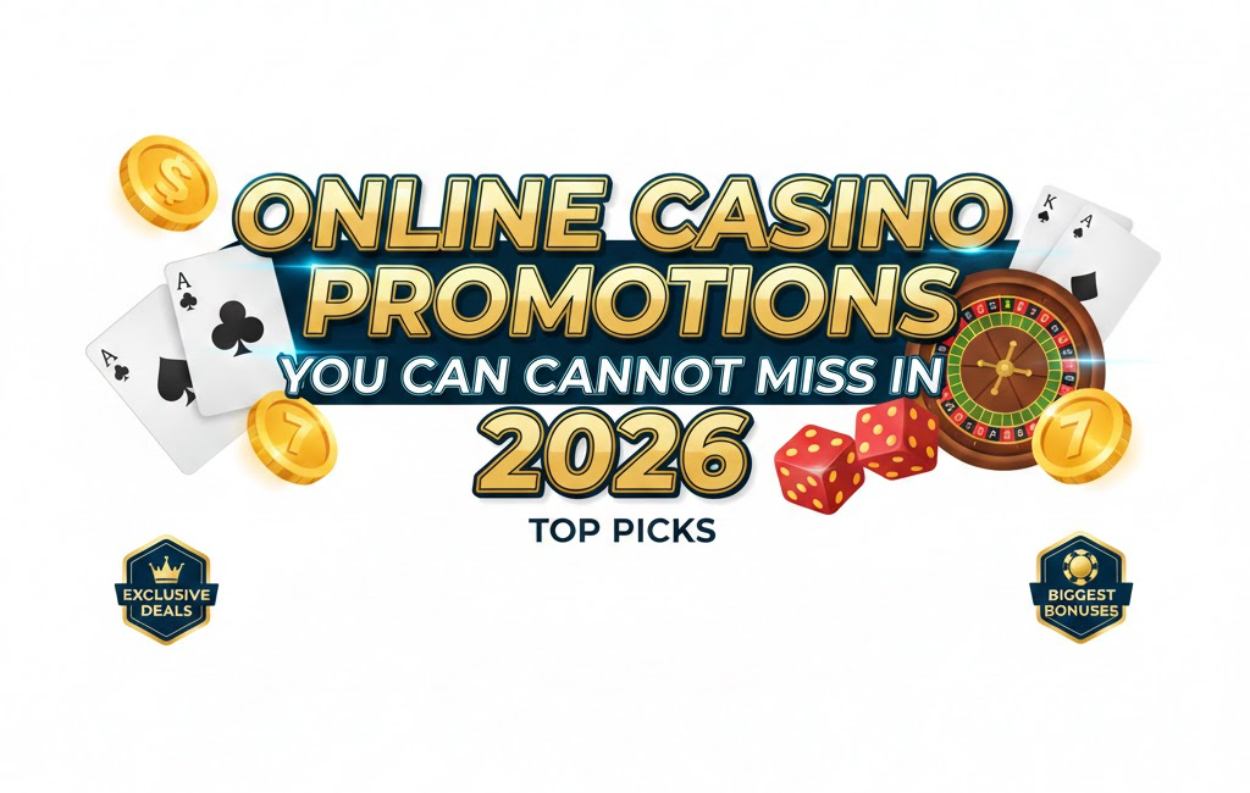Online Casino Promotions You Can Not Miss In 2026: Top Picks