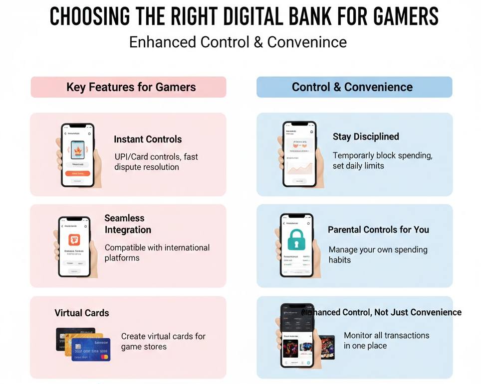 Choosing the Right Digital Bank for Gamers