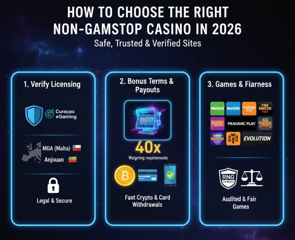 How to Choose the Right Non-GamStop Casino in 2026