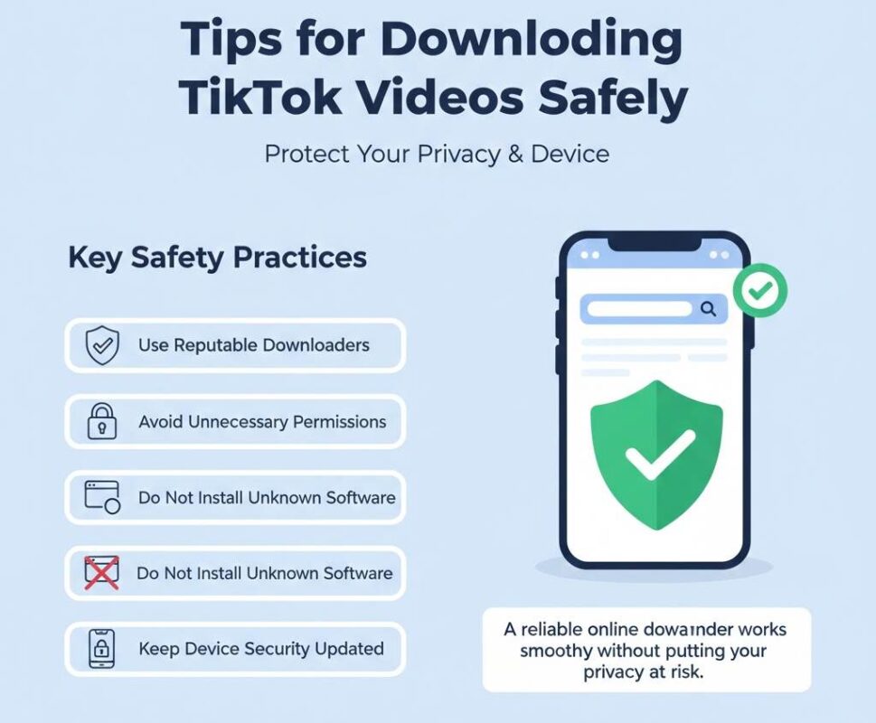 Tips for Downloading TikTok Videos Safely