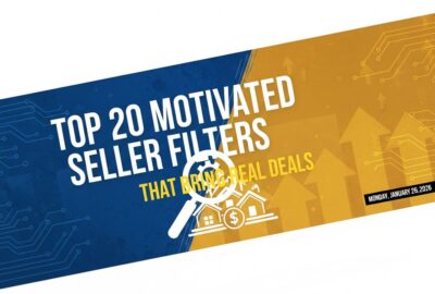 Top 20 Motivated Seller Filters That Bring Real Deals
