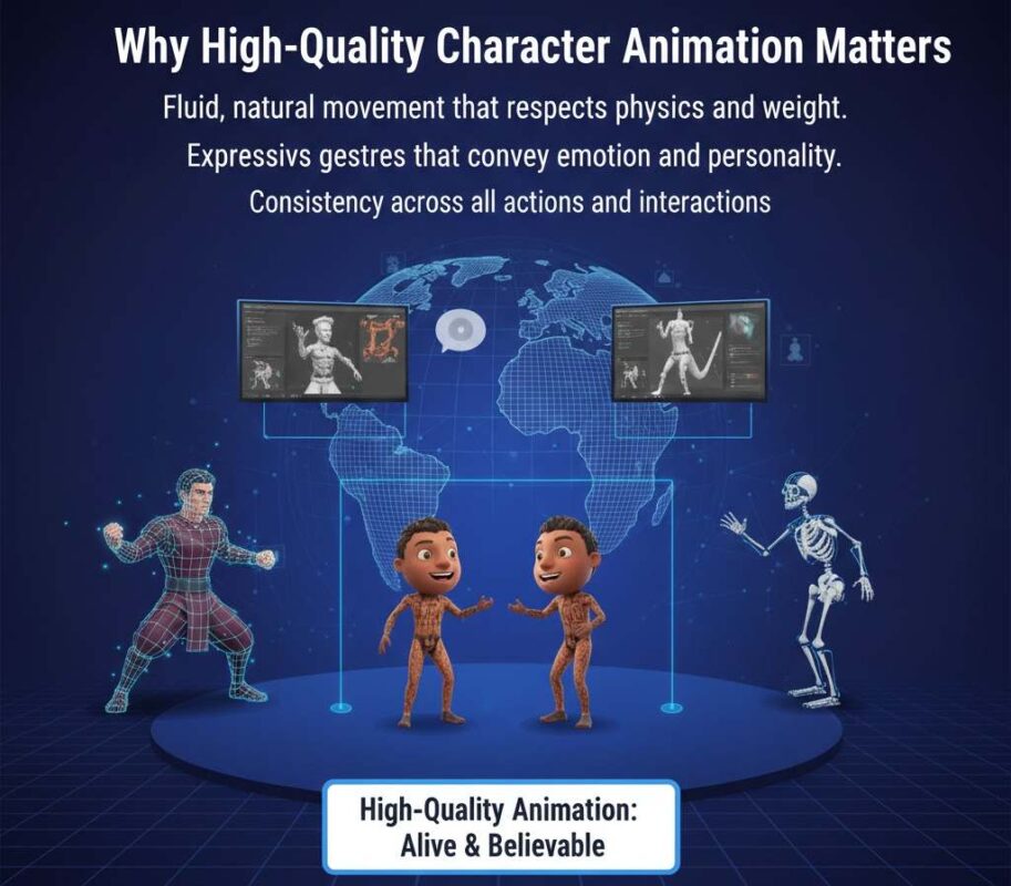 Why High-Quality Character Animation Matter