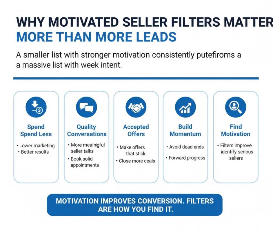 Why Motivated Seller Filters Matter More Than More Leads