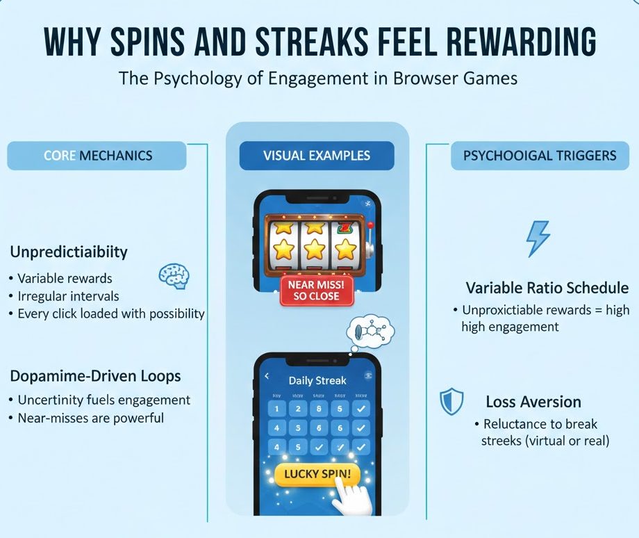 Why Spins And Streaks Feel Rewarding
