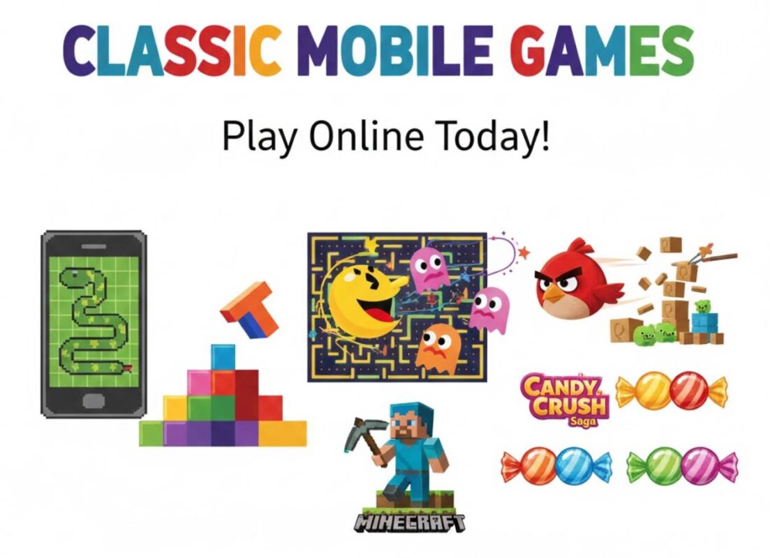 Classic Mobile Games You Can Still Play Online Today