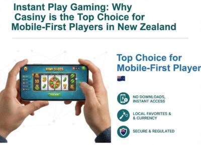 Instant Play Gaming: Why Casiny is the Top Choice for Mobile-First Players in New Zealand