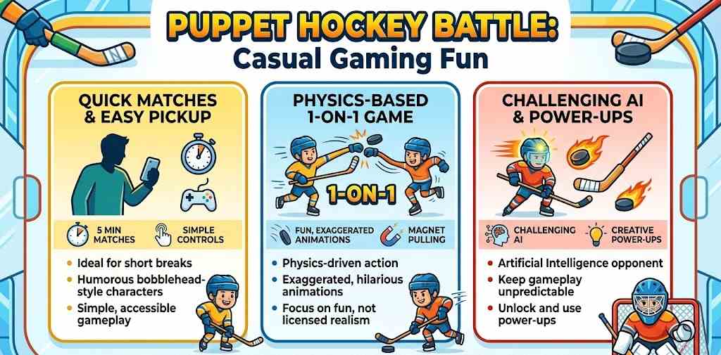 Puppet Hockey Battle