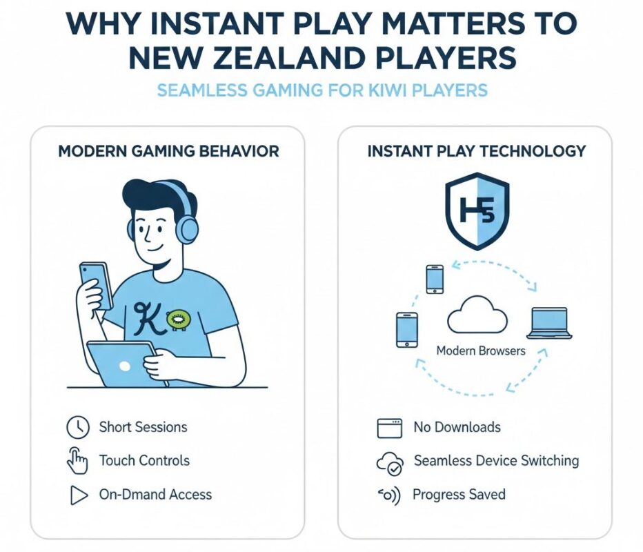Why Instant Play Matters to New Zealand Players