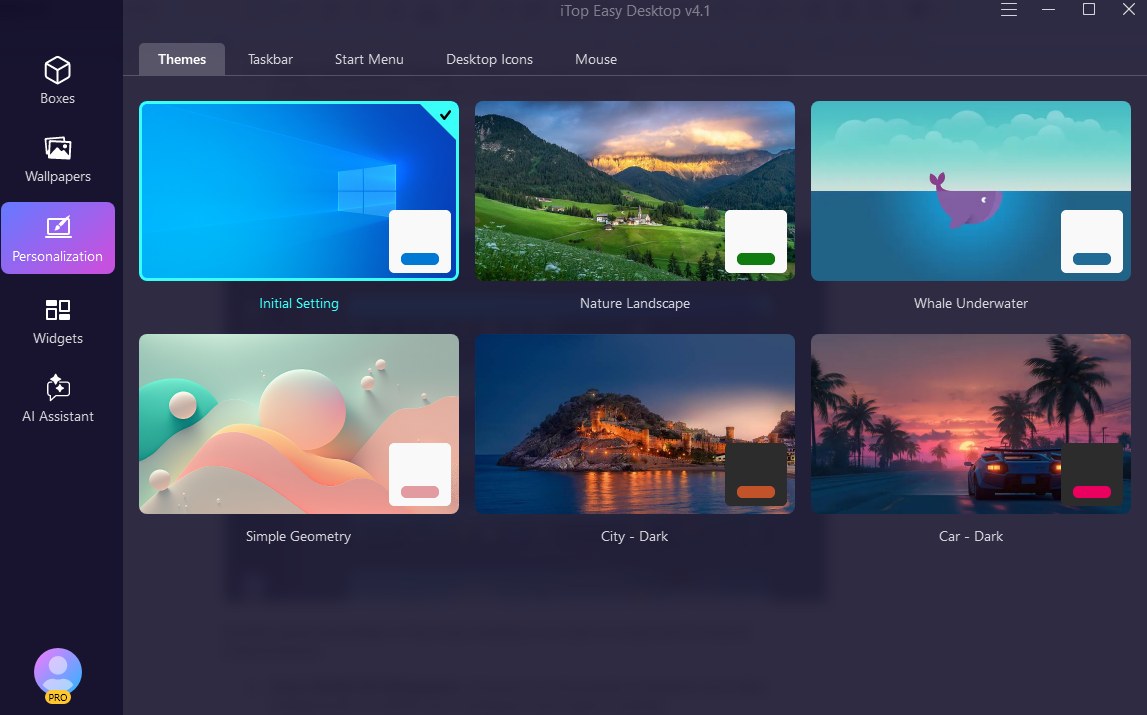 Built-in Desktop Search for Faster File Access
