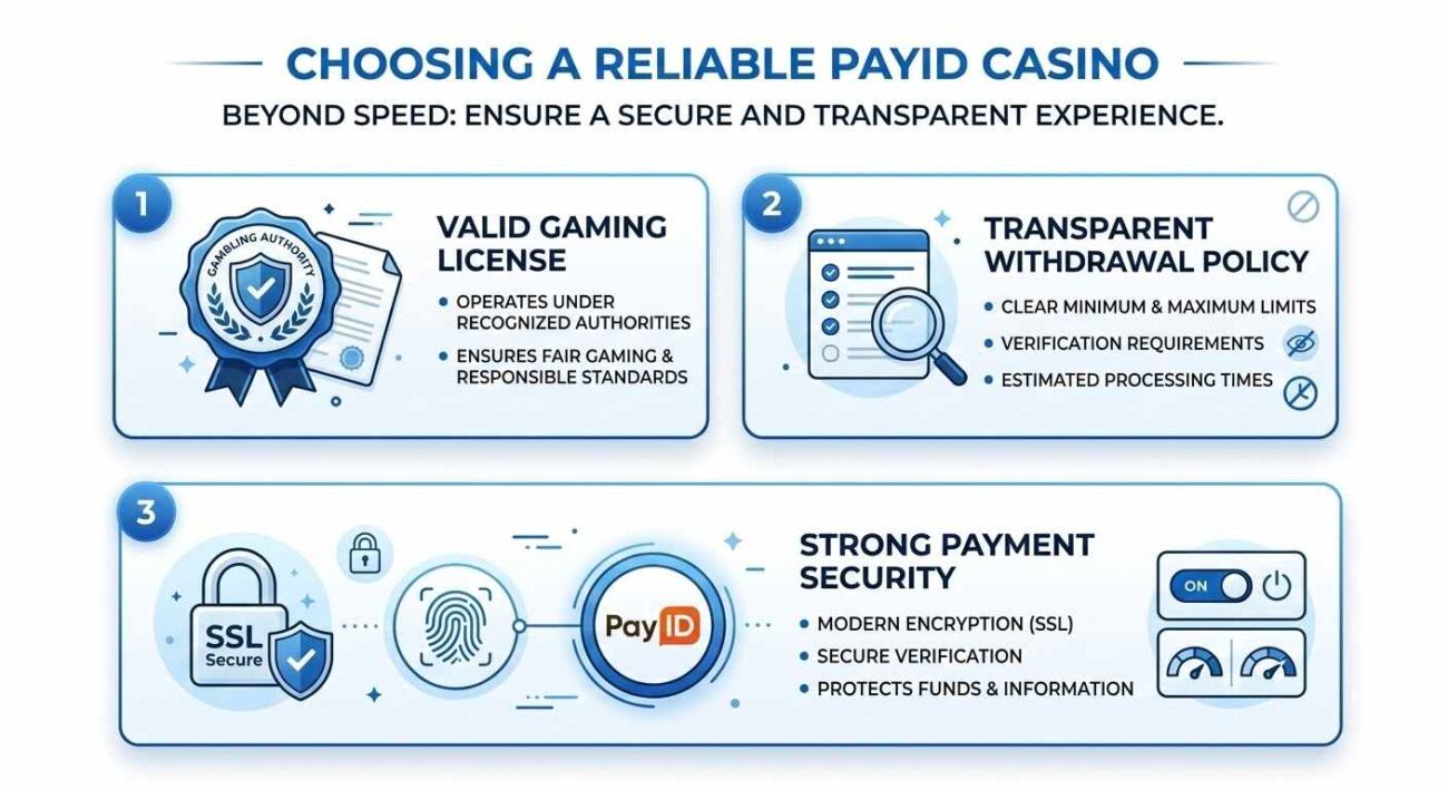 Choosing a Reliable PayID Casino
