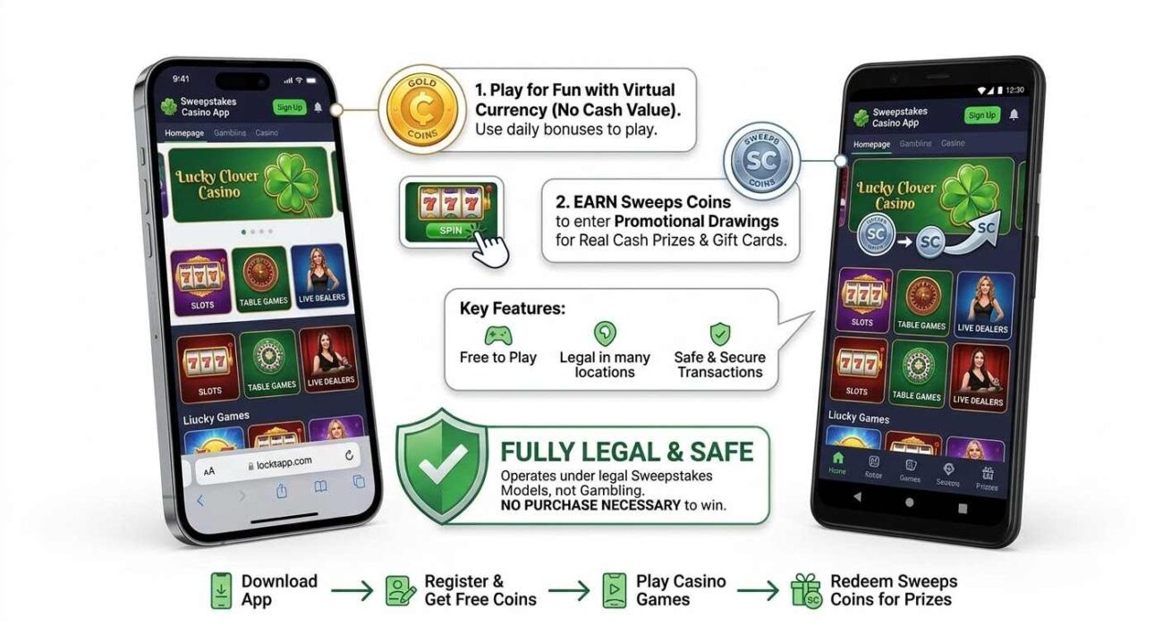 What Are Sweepstakes Casino Apps?