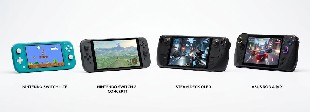 Get a portable games console