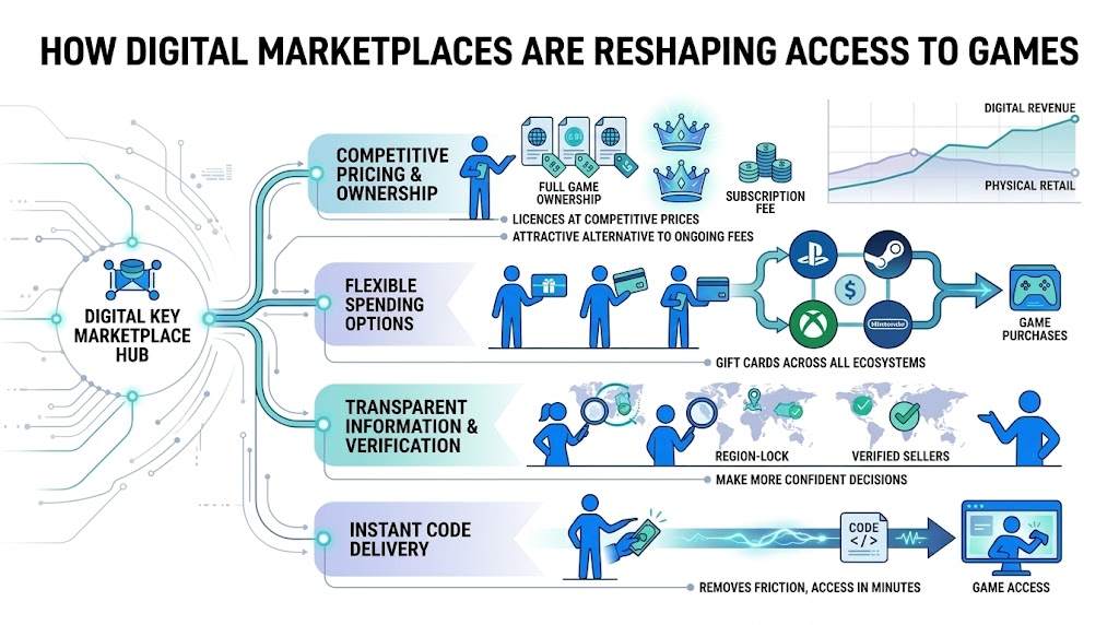 How Digital Marketplaces Are Reshaping How We Access Games