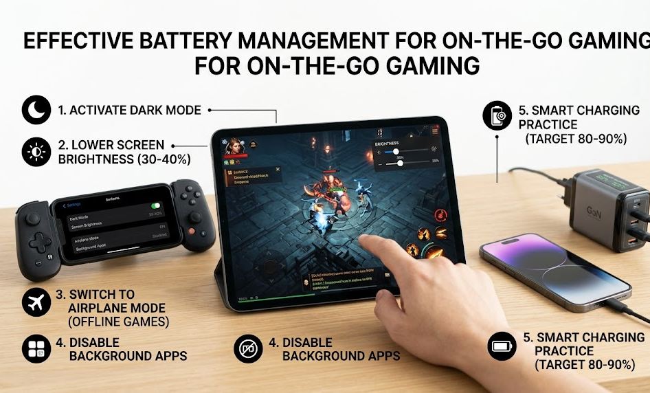 Manage battery life effectively