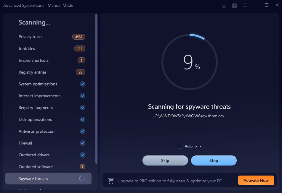 Run a System Scan