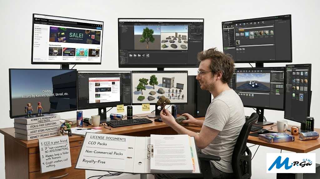 Where to actually find decent assets without going broke