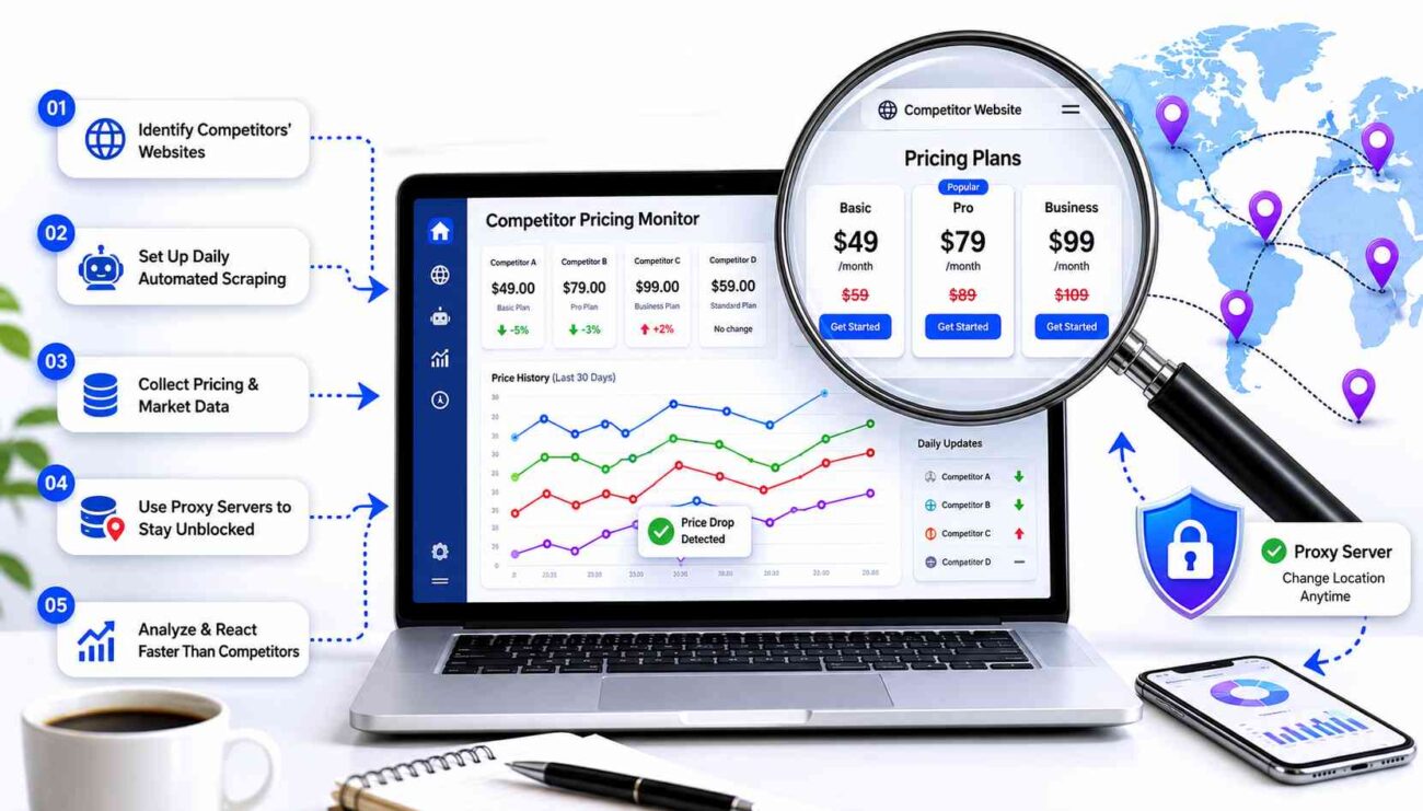 Collecting Data From Your Competitors’ Websites Keeps You Ahead of the Game