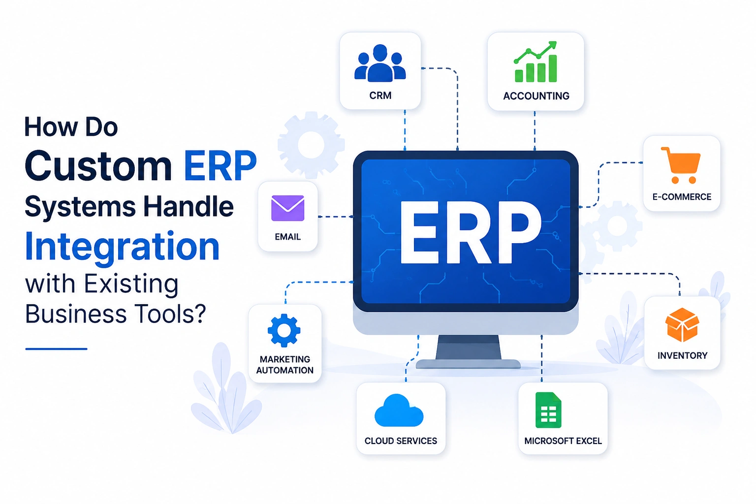 How Do Custom ERP Systems Handle Integration with Existing Business Tools
