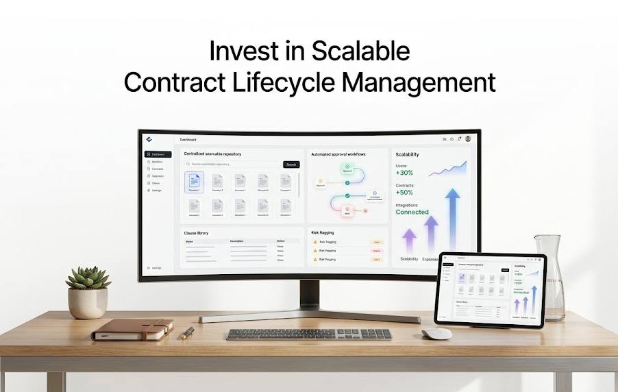 Invest in Scalable Contract Lifecycle Management 
