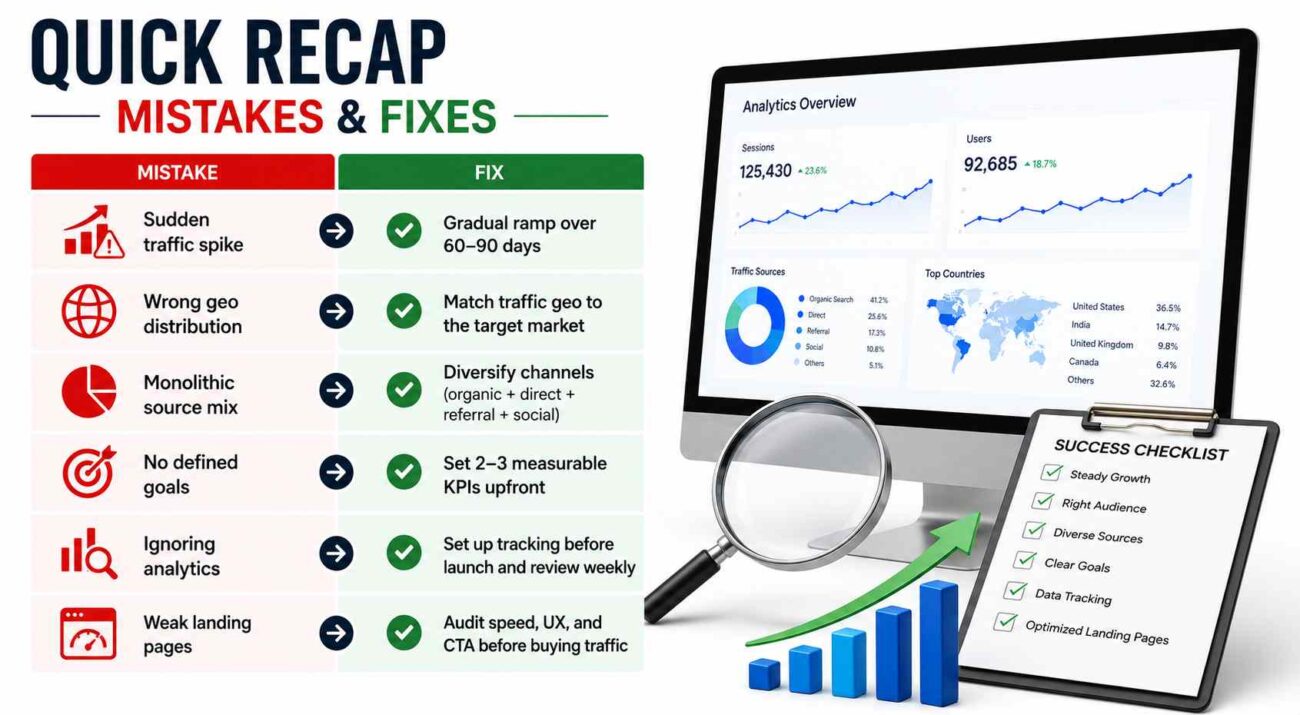 Quick Recap - Mistakes & Fixes