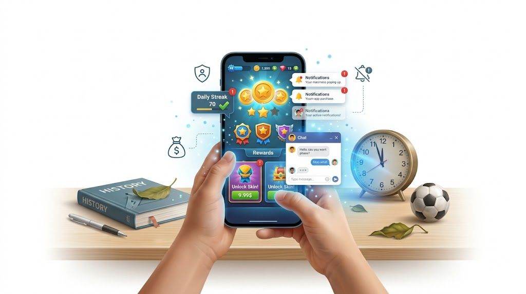 Risks of Mobile Games for Kids