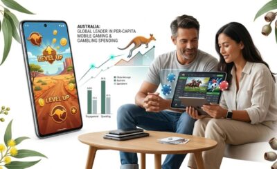 Why Australia Punches Above Its Weight in Mobile Gaming and Online Gambling Interest