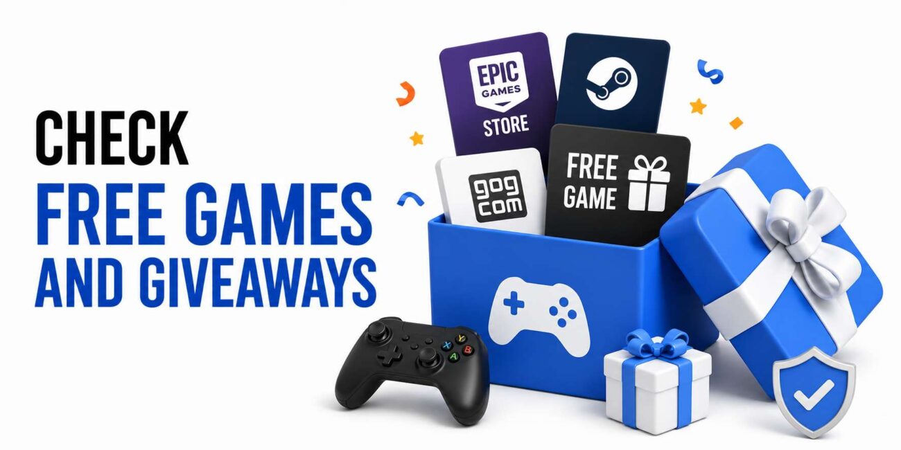 Check Free Games and Giveaways