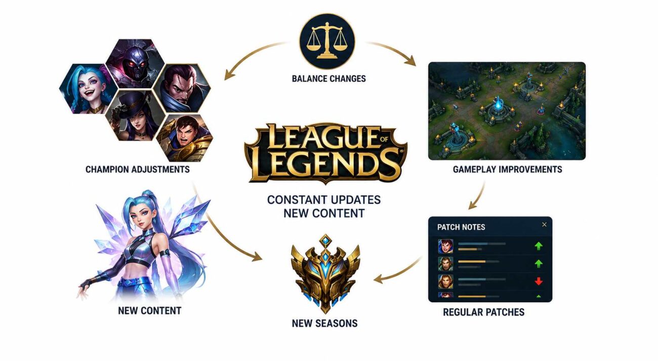 Constant Updates and New Content
