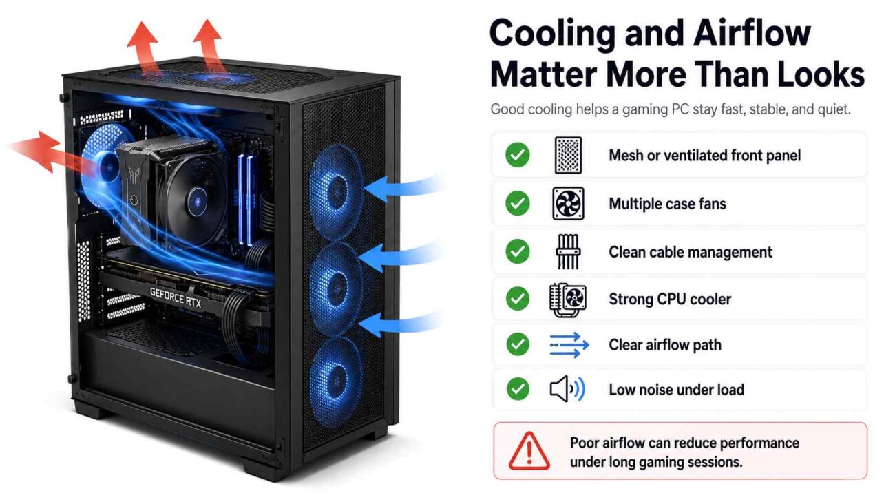Cooling and Airflow Matter More Than Looks
