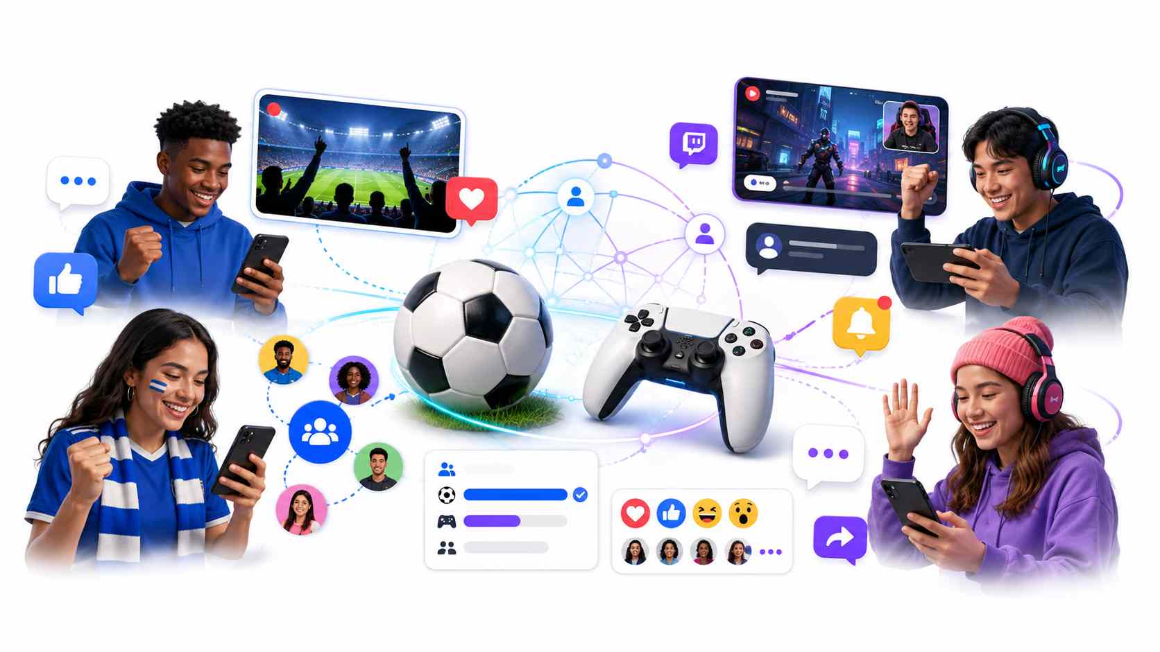 How Gaming And Football Communities Are Creating New Forms Of Digital Engagement