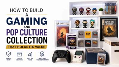 How to Build a Gaming and Pop Culture Collection That Holds Its Value