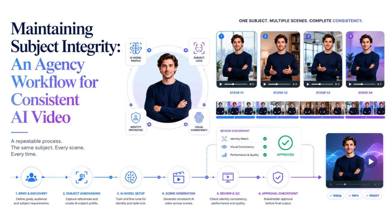 Maintaining Subject Integrity: An Agency Workflow for Consistent AI Video
