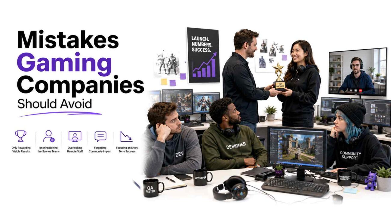 Mistakes Gaming Companies Should Avoid