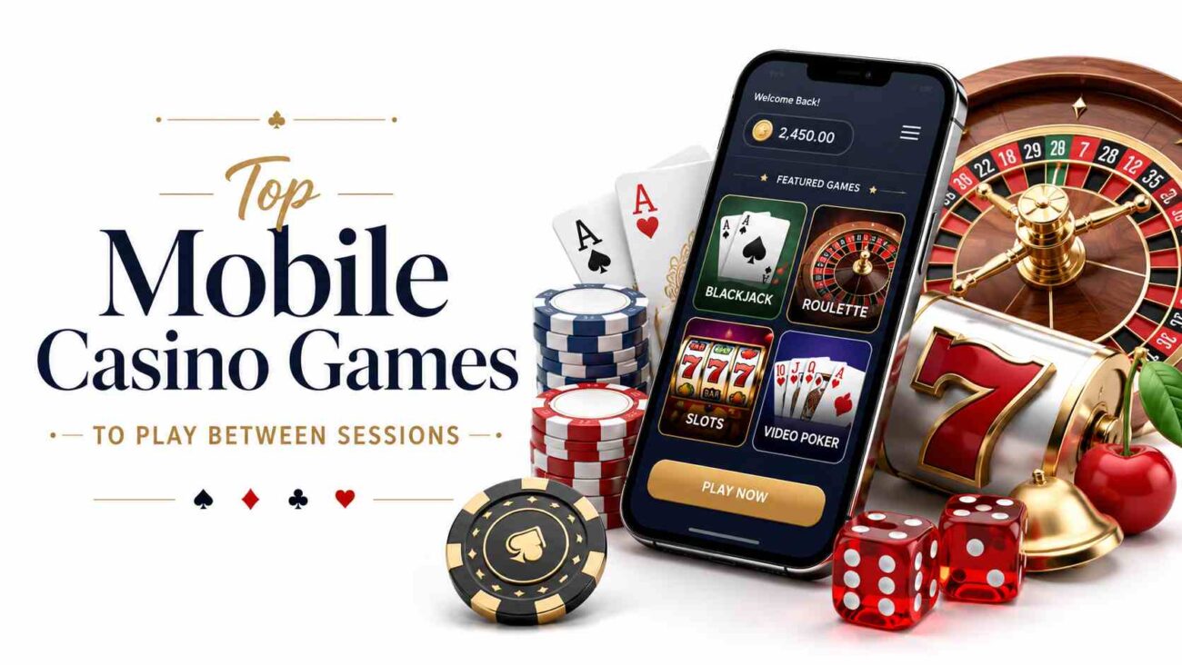 Top Mobile Casino Games to Play Between Sessions