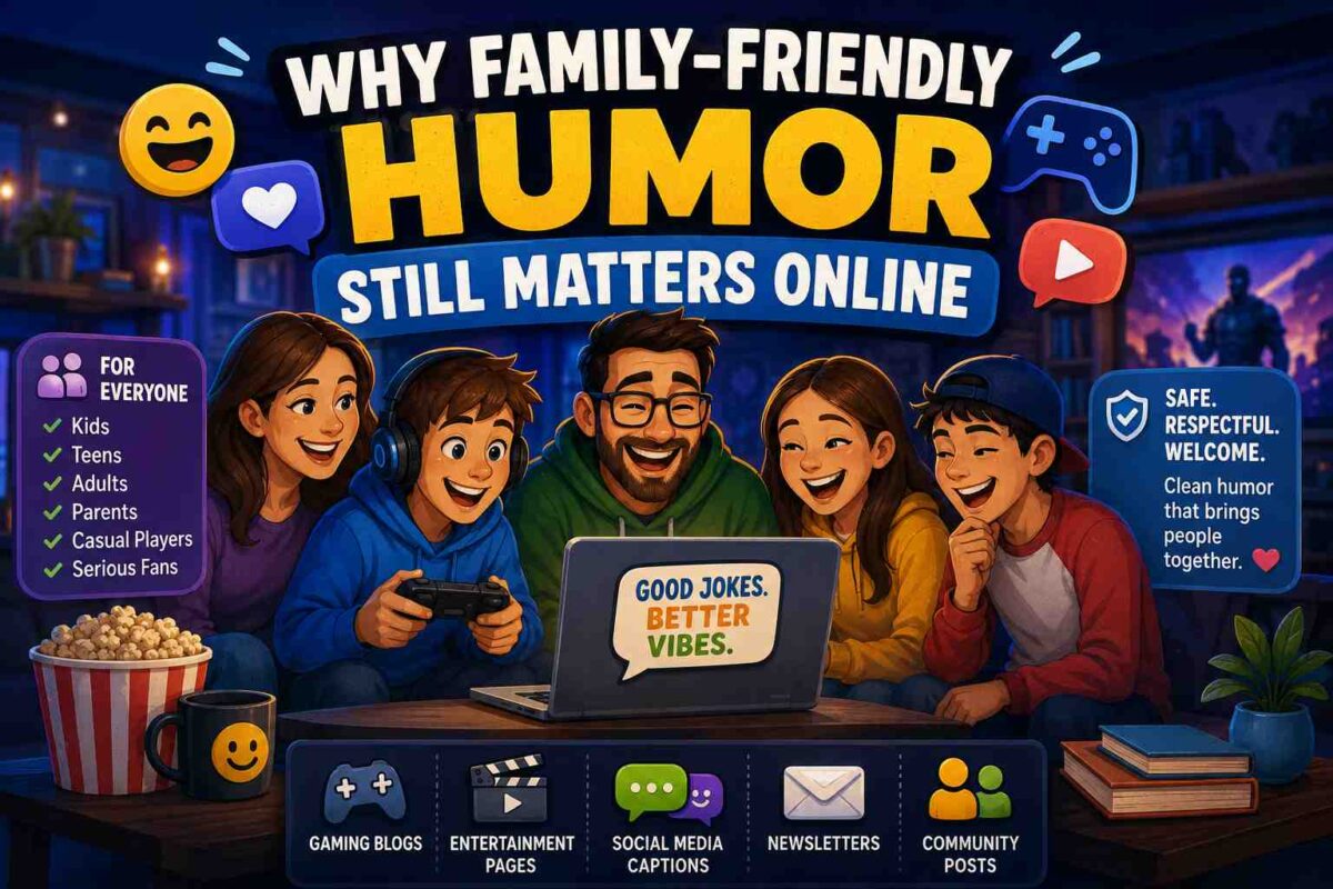 Why Family-Friendly Humor Still Matters Online