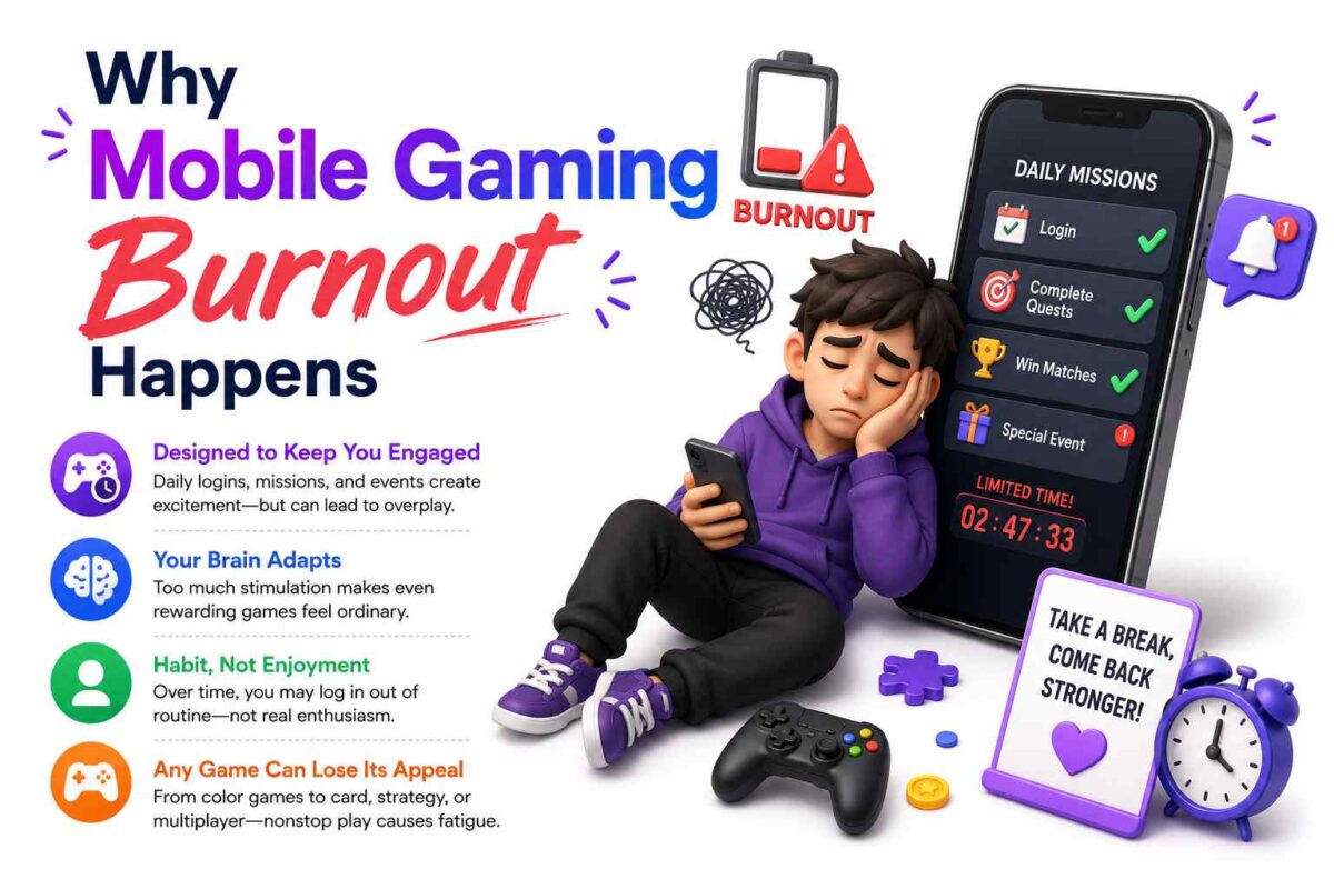 Why Mobile Gaming Burnout Happens