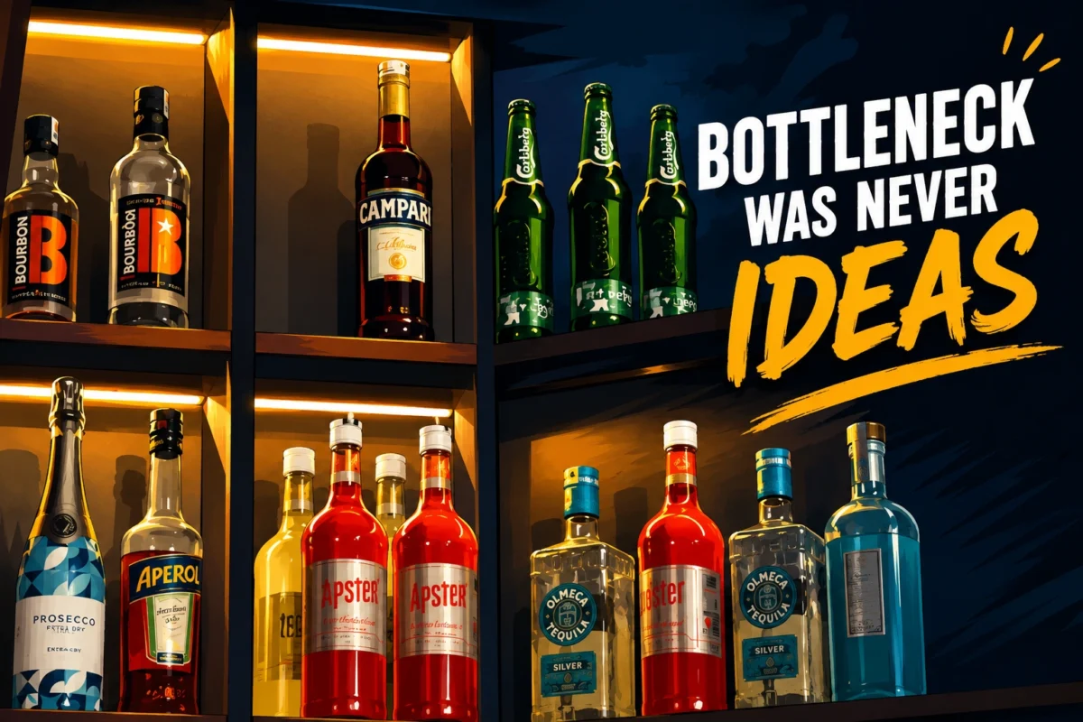 Bottleneck Was Never Ideas