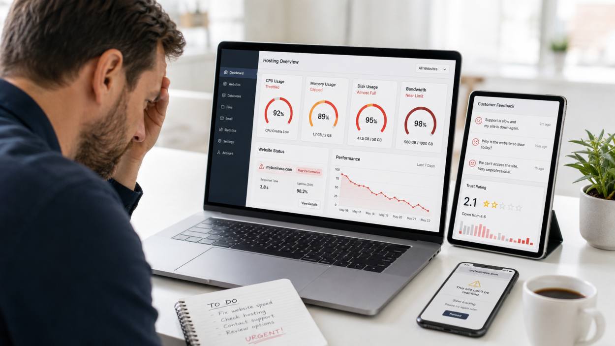 How Hidden Web Hosting Limits Hurt Customer Trust