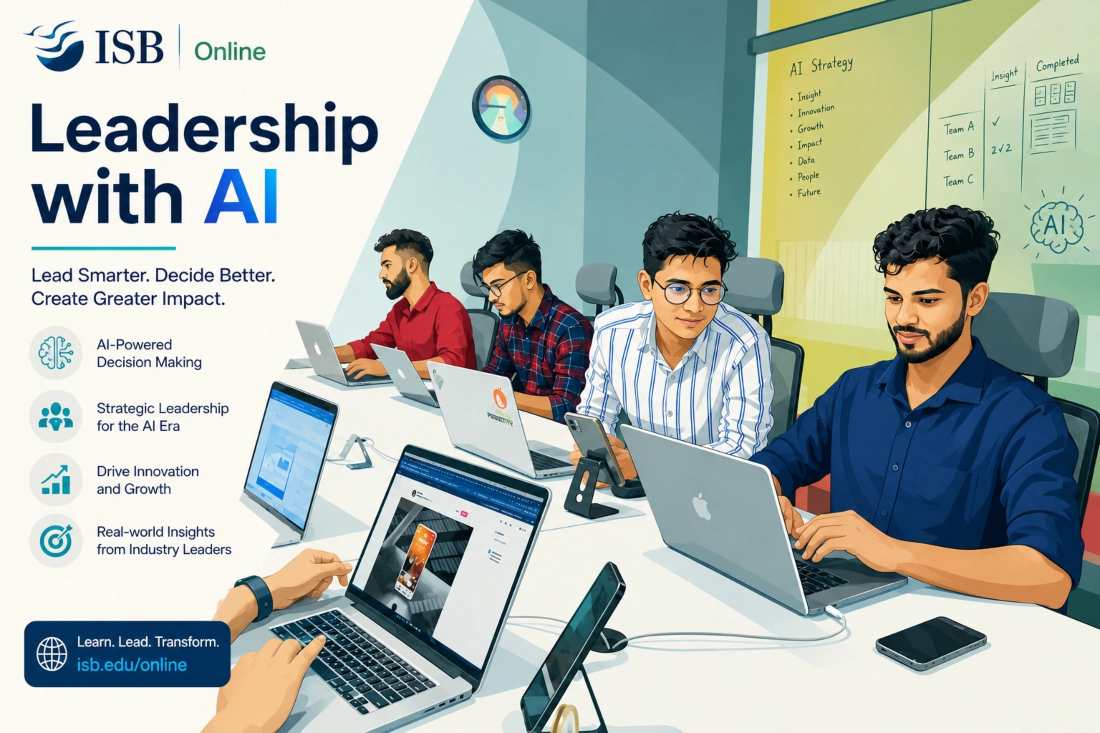 Leadership with AI – ISB Online