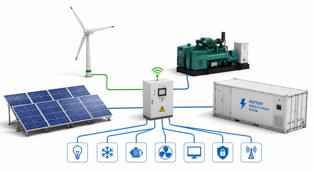 Resilient Power That Does Not Depend on One Source