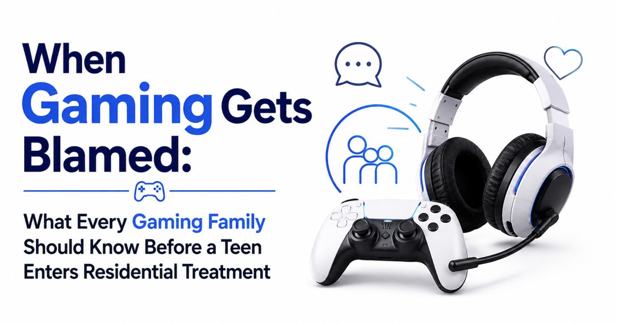 What Every Gaming Family Should Know Before a Teen Enters Residential Treatment