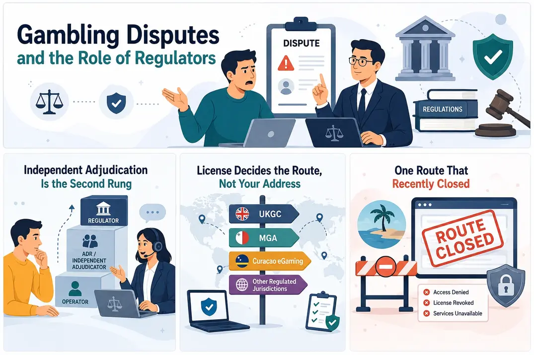 Gambling Disputes and the Role of Regulators